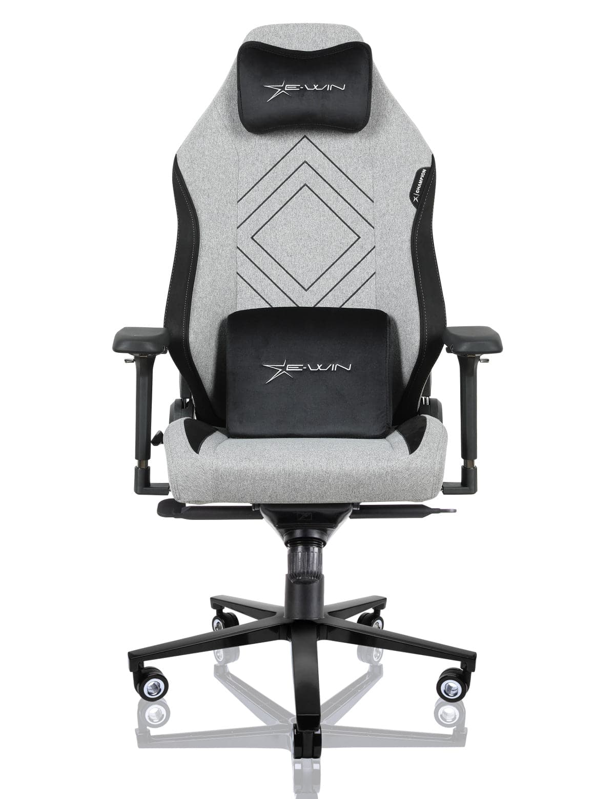 E-WIN Champion Upgraded Series Ergonomic Computer Gaming Office Chair with Pillows - CPG-REV