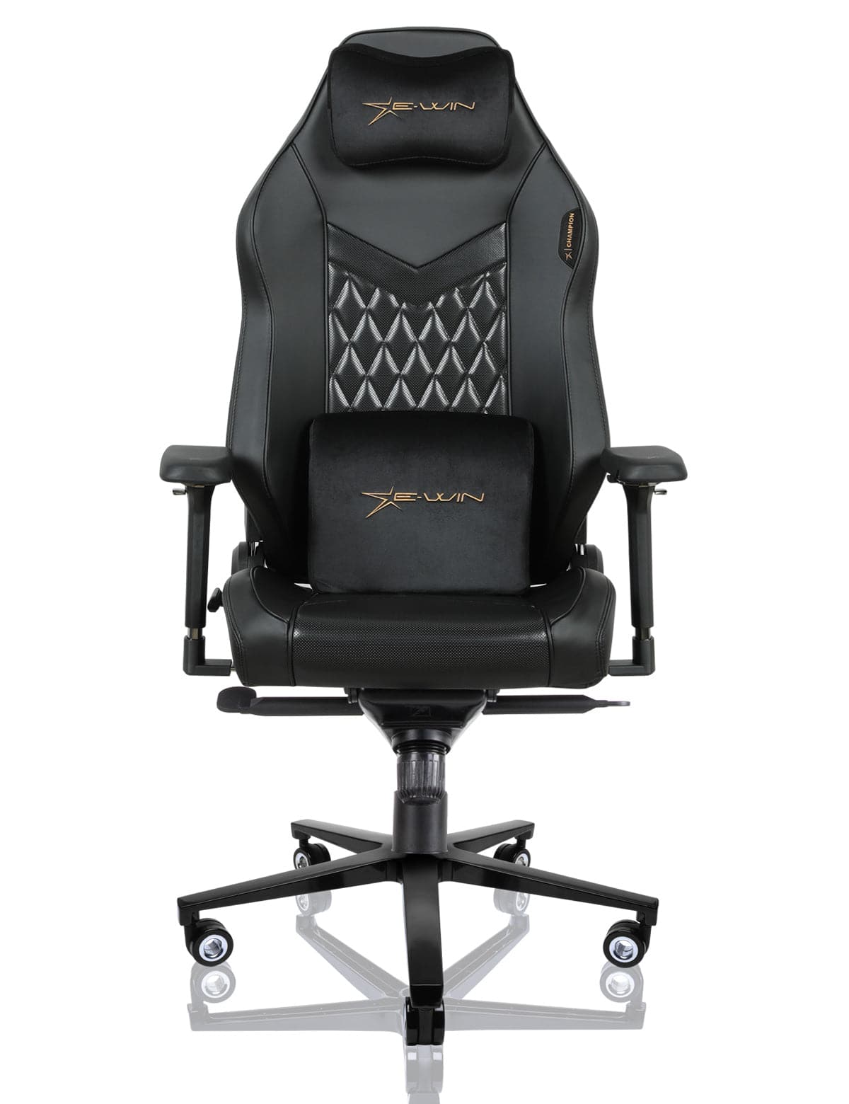 E-WIN Champion Upgraded Series Ergonomic Computer Gaming Office Chair with Pillows - CPF-REV