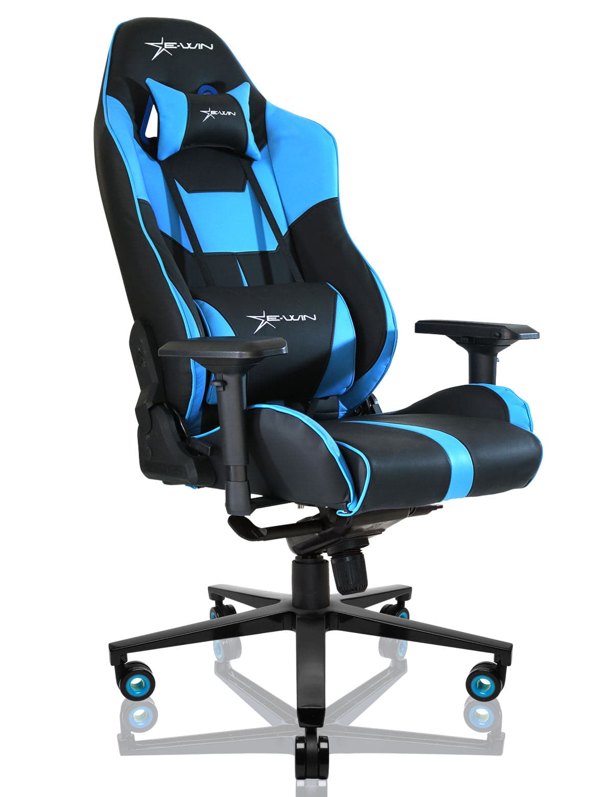 E-WIN Champion Series Ergonomic Computer Gaming Office Chair with Pill