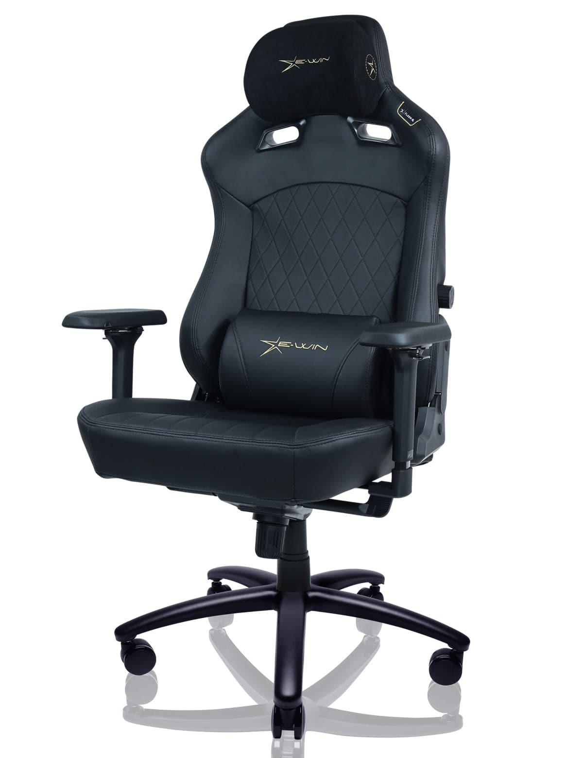 E-WIN Flash XL Size Upgraded Series Ergonomic Computer Gaming Office Chair with Pillows-FLH-XL-REV