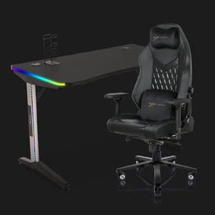 E-WIN Champion Upgraded Series Nexus Lucis Gaming Setup