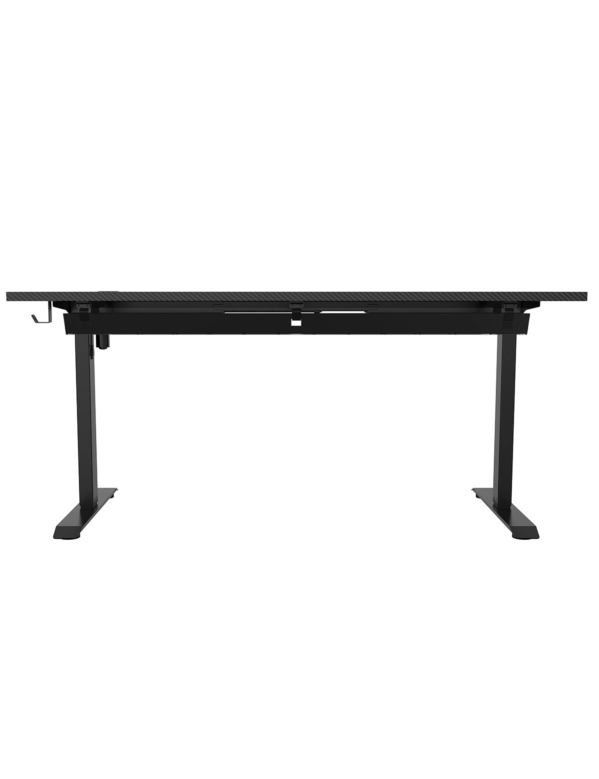 E-WIN Bravon Golden Sit-to-Stand RGB Gaming Desk & Chair Bundle