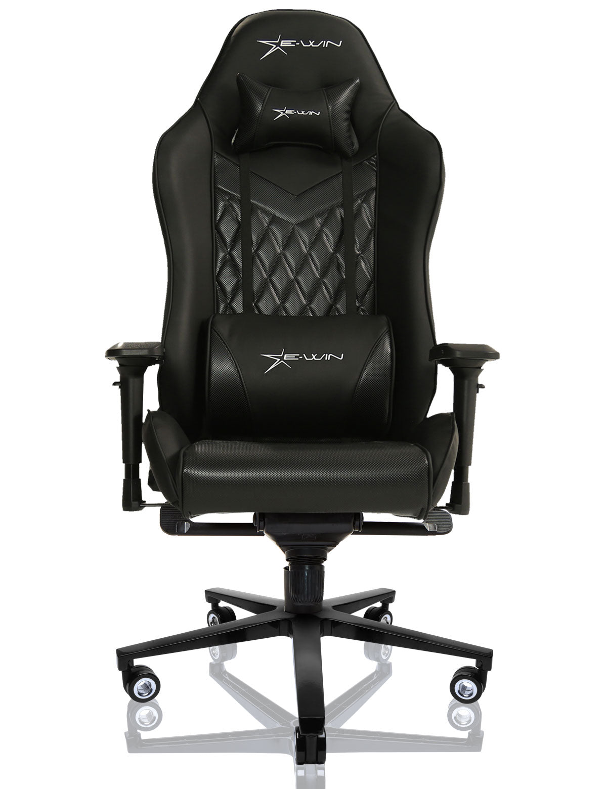 E-WIN Champion Upgraded Series Ergonomic Computer Gaming Office Chair with Pillows - CPF-REV