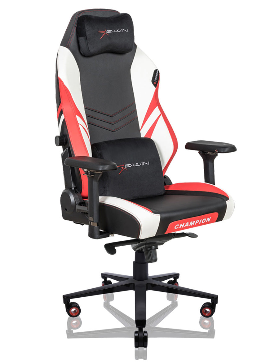 E-WIN Champion Upgraded Series Ergonomic Computer Gaming Office Chair with Pillows - CPD-REV