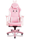 E-WIN Champion Series Ergonomic Computer Gaming Office Chair with Pillows, Pink Bunny - CPJ