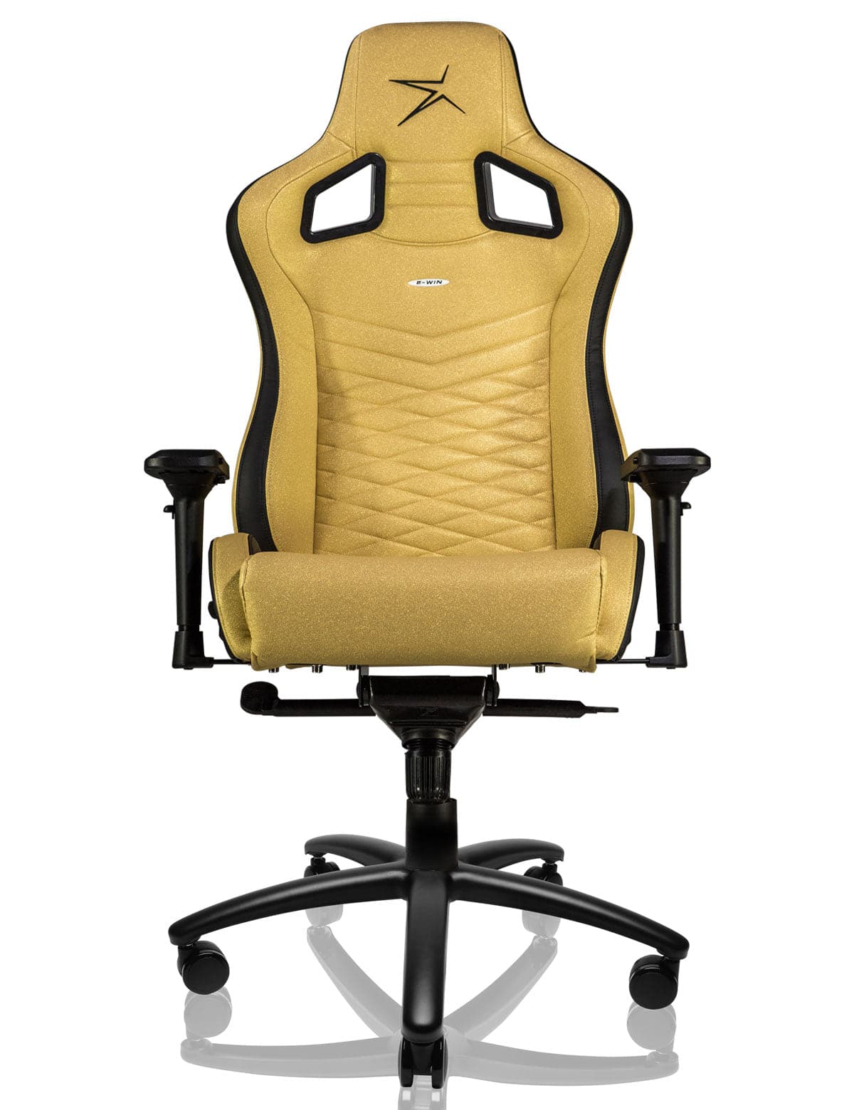 E-WIN Flash XL Size Classic Series Ergonomic Golden Computer Gaming Office Chair with Pillows - FLI-XL-Classic