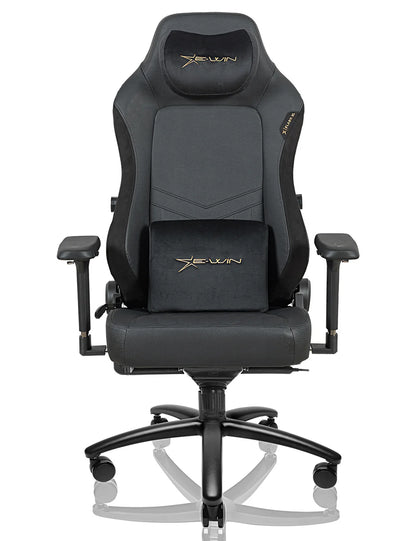 E-WIN Bravon Black Sit-to-Stand RGB Gaming Desk & Chair Bundle