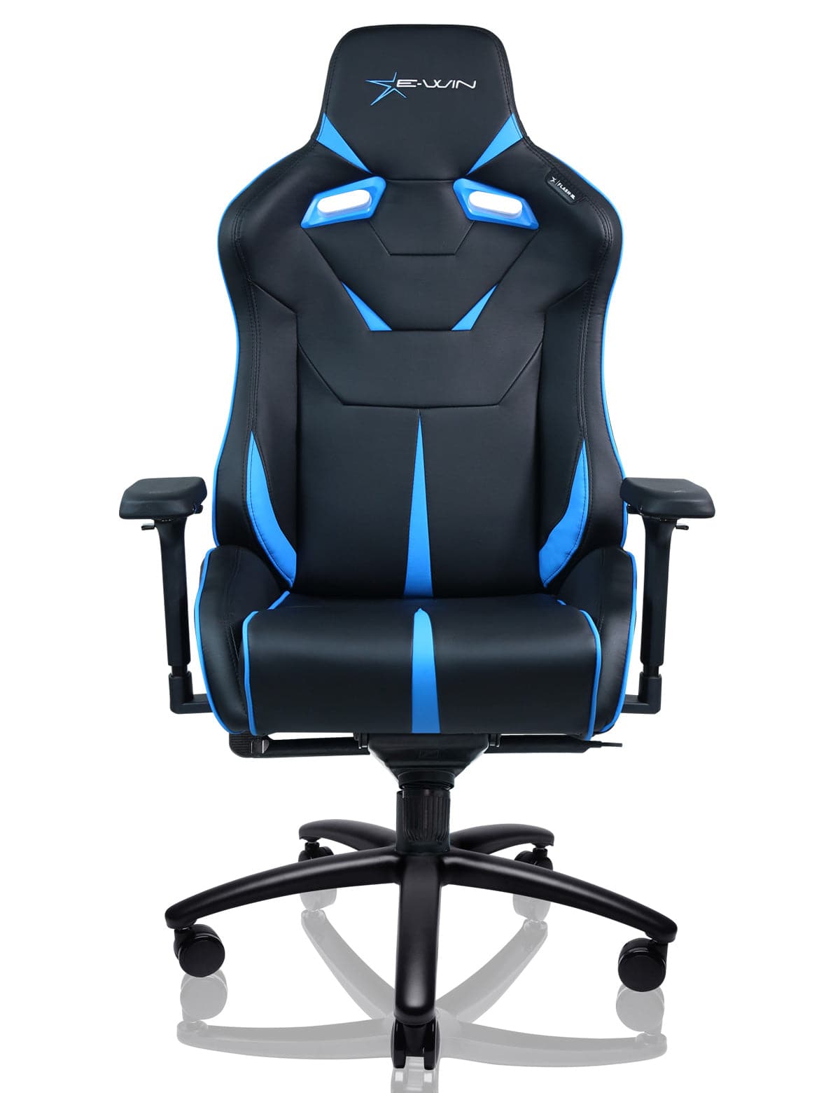 E-WIN Flash XL Size Upgraded Series Ergonomic Computer Gaming Office Chair with Pillows - FLB-XL-REV