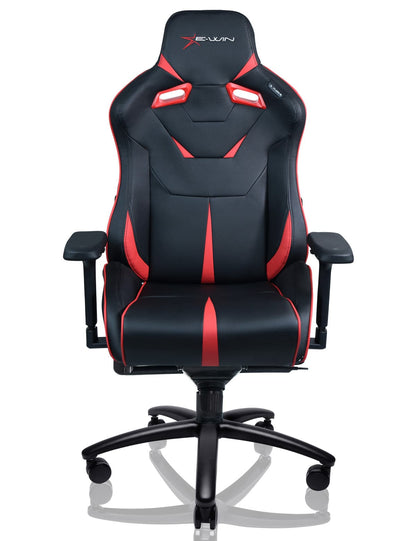 E-WIN Flash XL Size Upgraded Series Ergonomic Computer Gaming Office Chair with Pillows - FLB-XL-REV