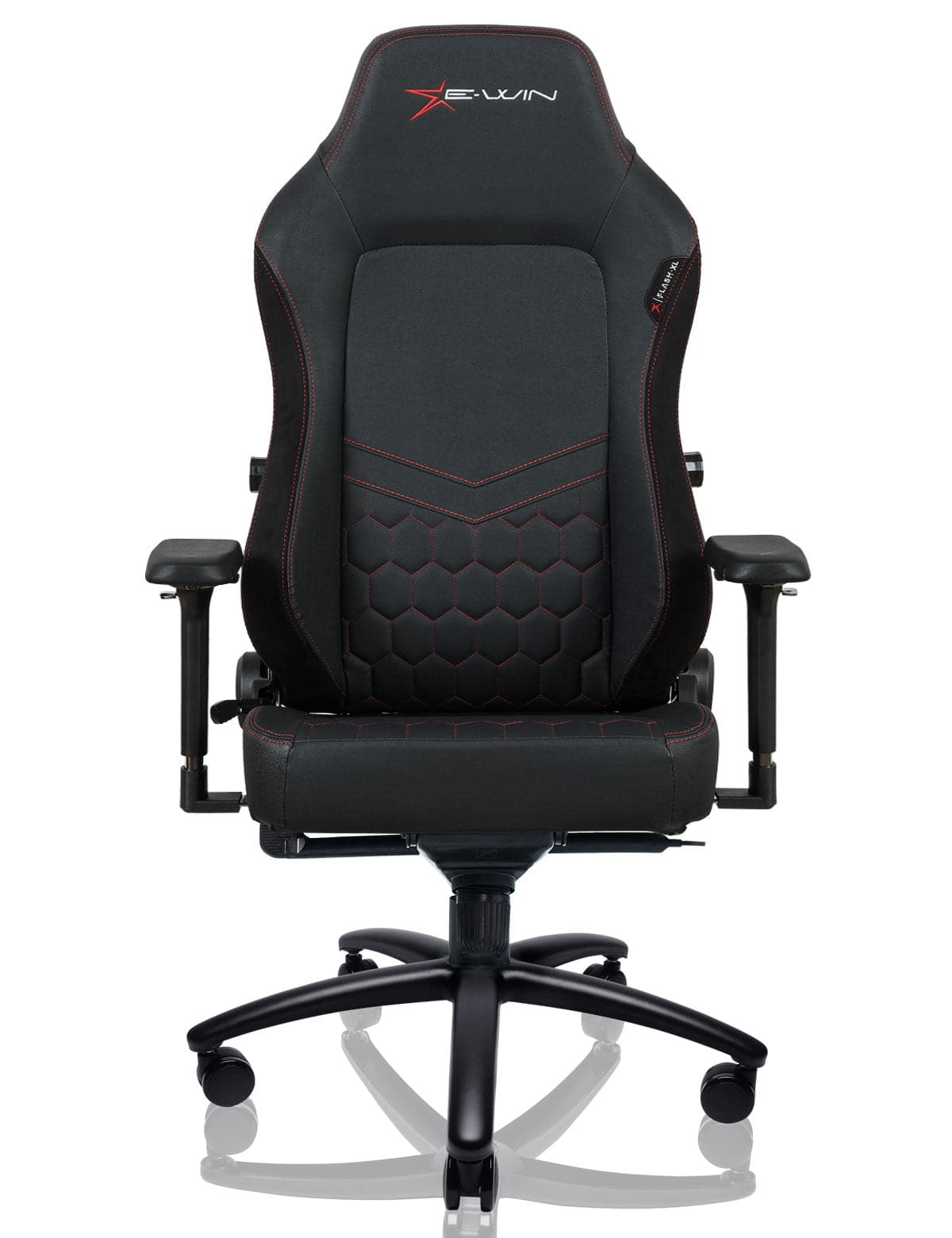 E-WIN Flash XL Size Upgraded Series Ergonomic Computer Gaming Office Chair with Pillows-FLF-XL-REV