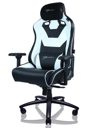 E-WIN Flash XL Size Upgraded Series Ergonomic Computer Gaming Office Chair with Pillows - FLC-XL-REV