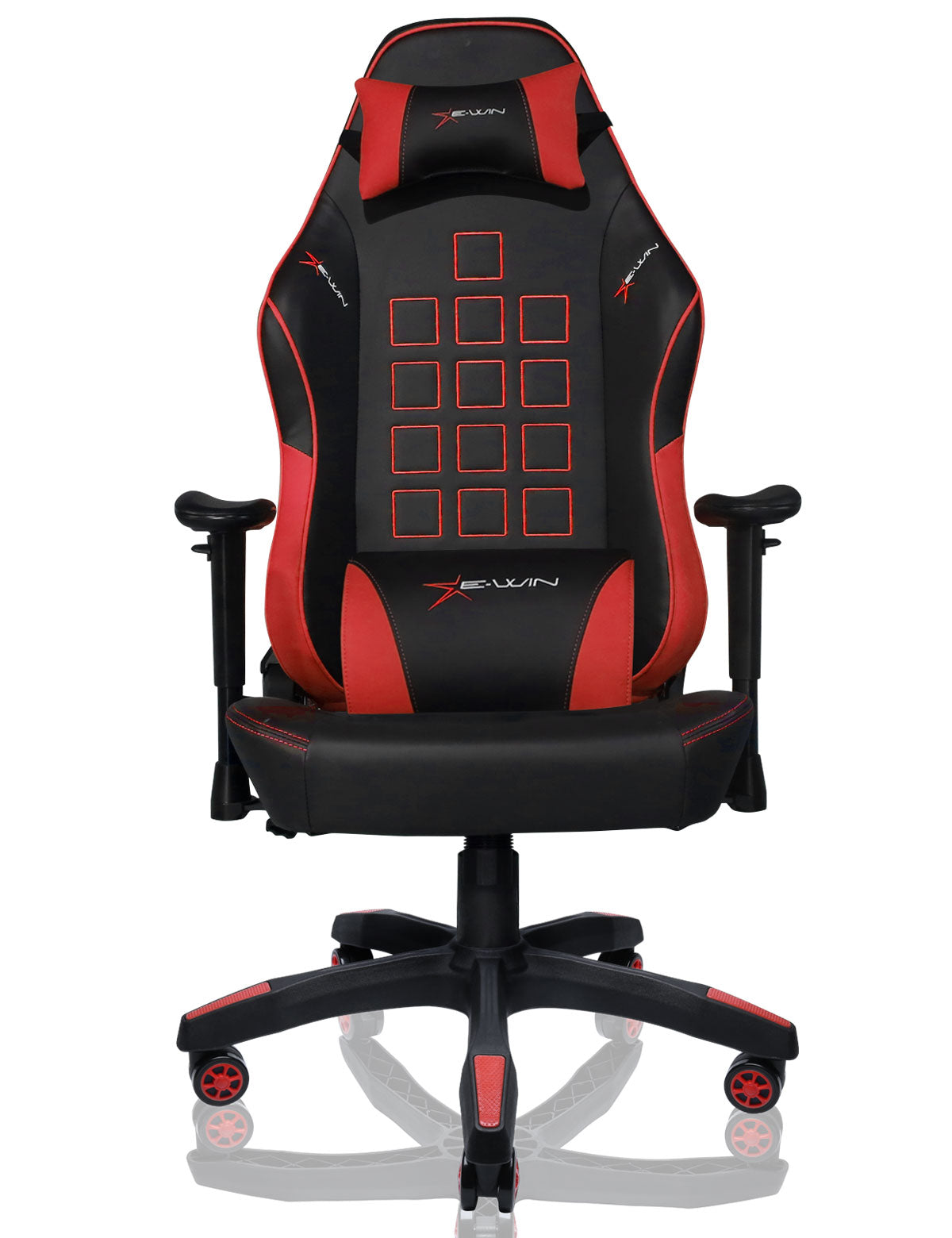 E-WIN Knight Series Ergonomic Computer Gaming Office Chair with Pillows - KTE KT-BW2E-400