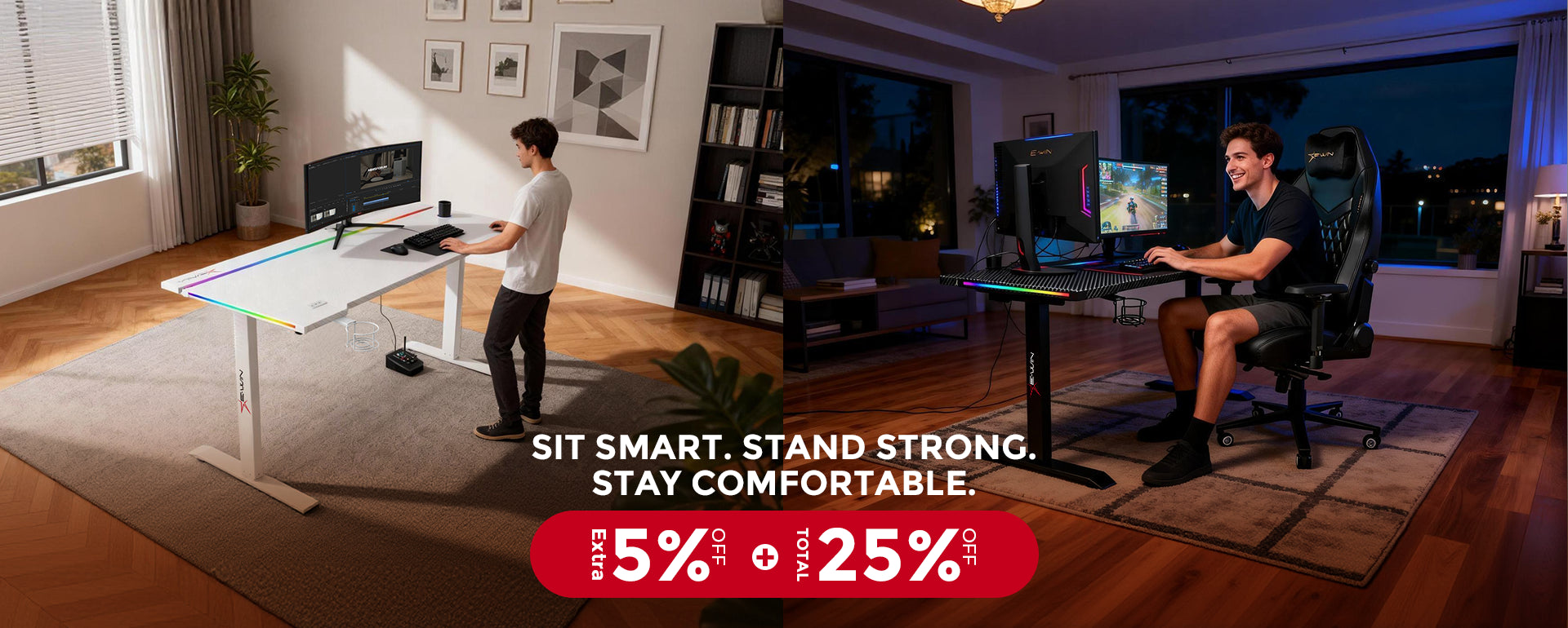 E-WIN Best Gaming Desk Setup