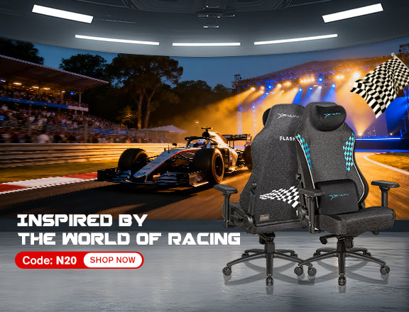 E-WIN Flash Series XL Fabric Gaming Chairs