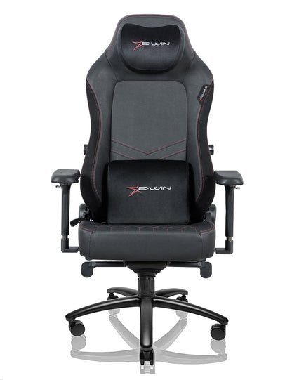 E-WIN Flash XL Size Upgraded Series Ergonomic Computer Gaming Office Chair with Pillows-FLF-XL-REV