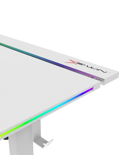 E-WIN Bravon RGB Full Metal Sit-to-Stand Desk