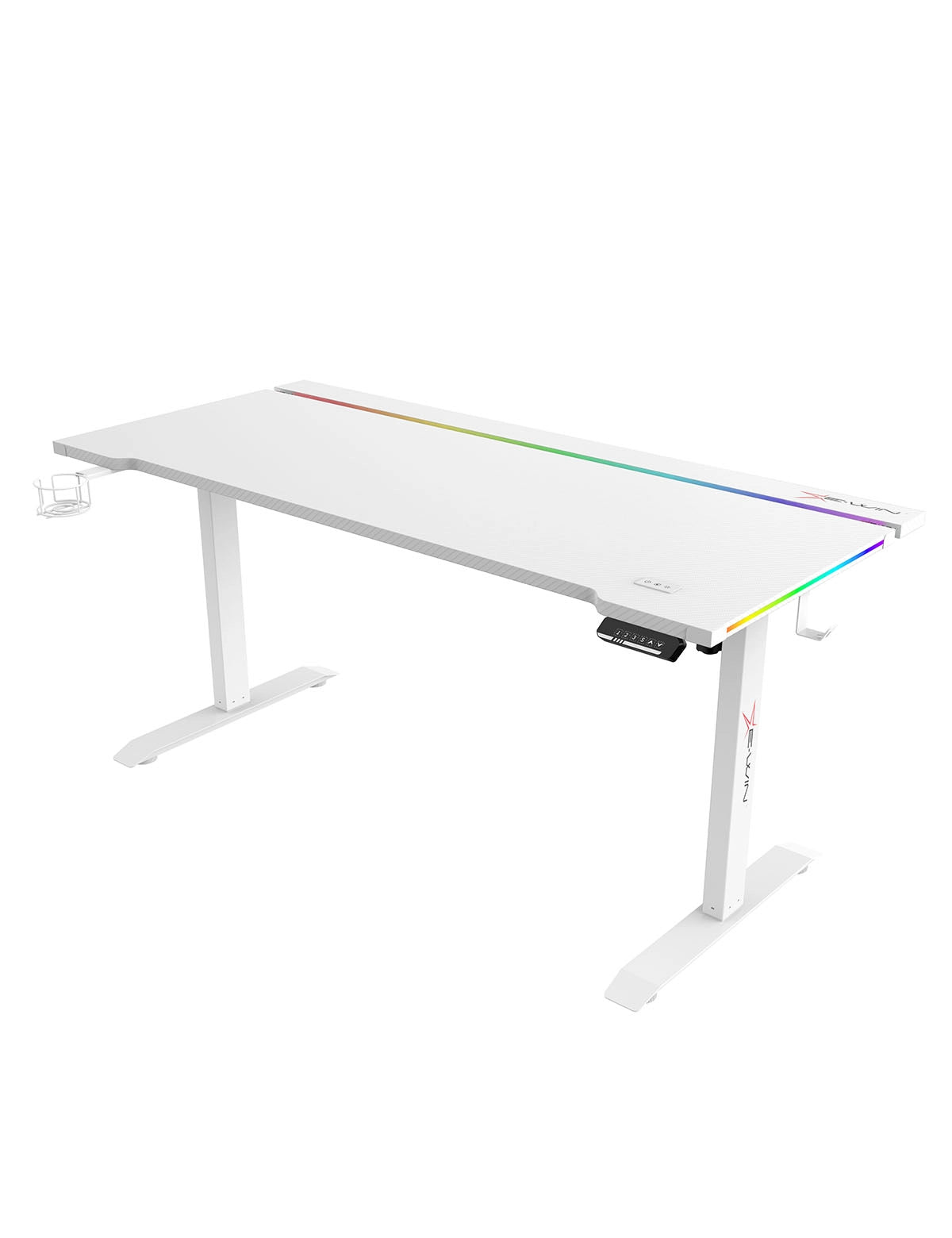 E-WIN Bravon RGB Full Metal Sit-to-Stand Desk