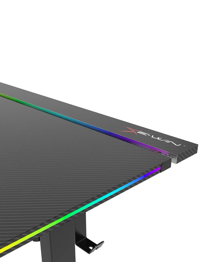 E-WIN Bravon RGB Full Metal Sit-to-Stand Desk