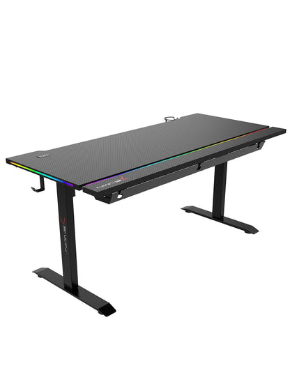 E-WIN Bravon RGB Full Metal Sit-to-Stand Desk