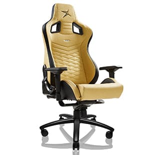 E-WIN Flash XL Size Classic Series Ergonomic Golden Computer Gaming Office Chair with Pillows - FLI-XL-Classic